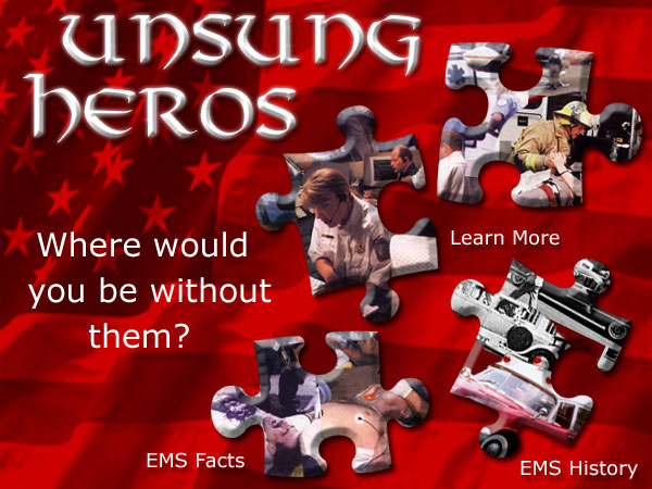 Unsung Heros home page montage